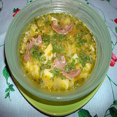 Россольник с почками