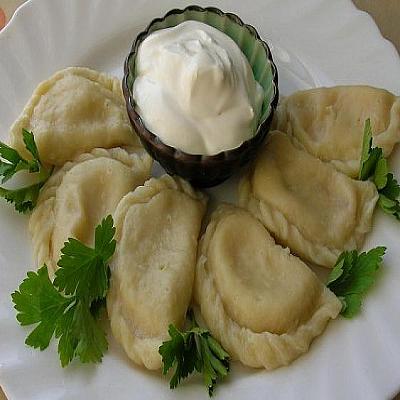 Вареники с  картошкой и сыром